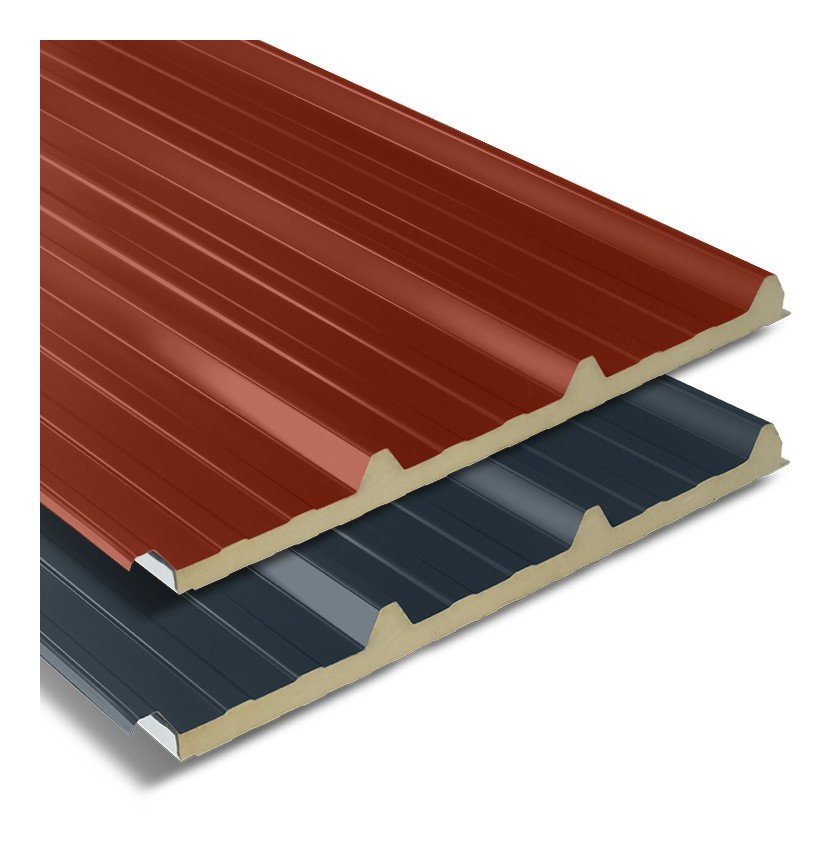 Panneaux sandwich RAL 8012