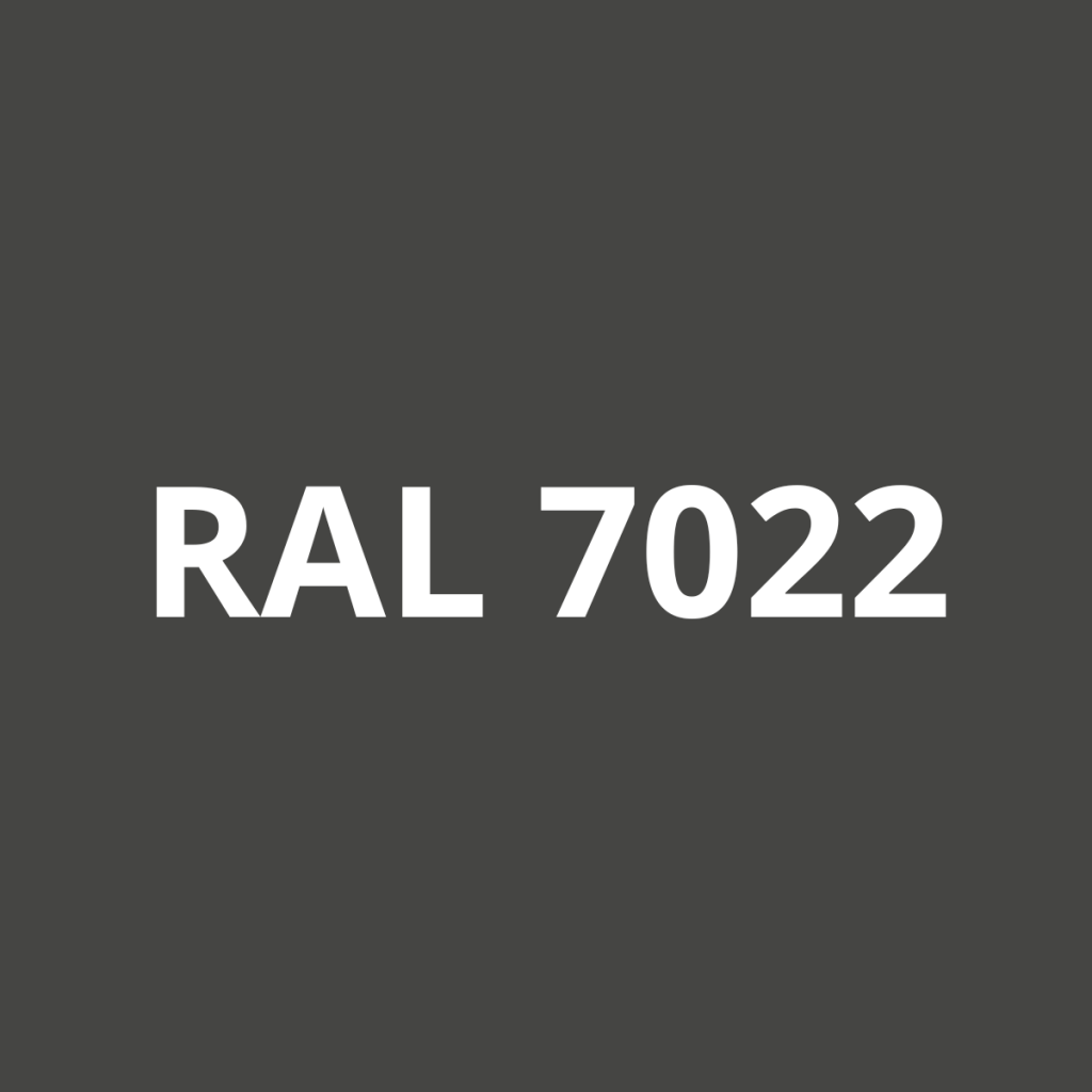 RAL 7022 panneaux sandwich et tôles bac acier de couverture