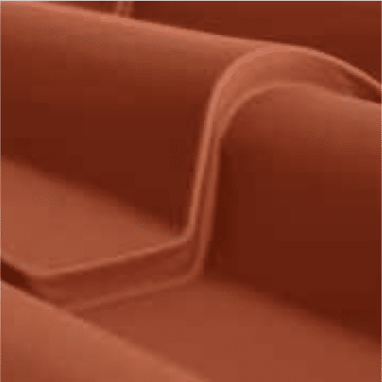 RAL rouge tuile panneaux sandwich et tôles bac acier de couverture